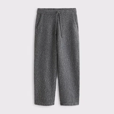 Abercrombie & Fitch Baggy Open-hem Sweater Pant In Gray
