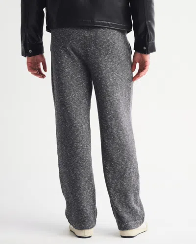 Abercrombie & Fitch Baggy Open-hem Sweater Pant In Gray