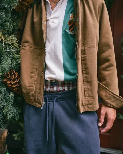 Abercrombie & Fitch Essential Baggy Cinched Sweatpant In Blue