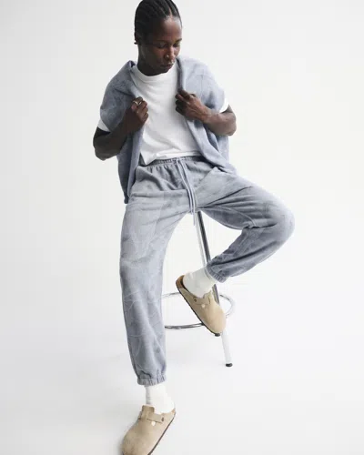 Abercrombie & Fitch Essential Cinched Sweatpant In Blue