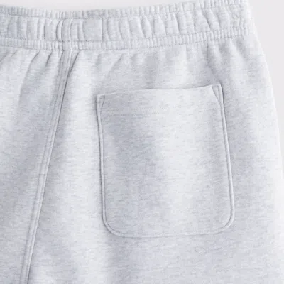 Abercrombie & Fitch Essential Straight Open-hem Sweatpant In Gray