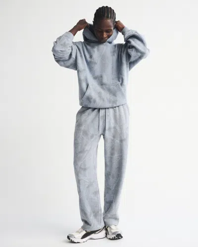 Abercrombie & Fitch Essential Baggy Open-hem Sweatpant In Green