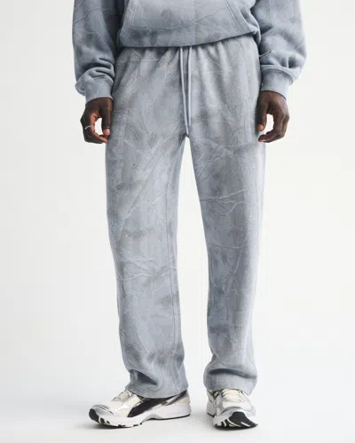 Abercrombie & Fitch Essential Baggy Open-hem Sweatpant In Green