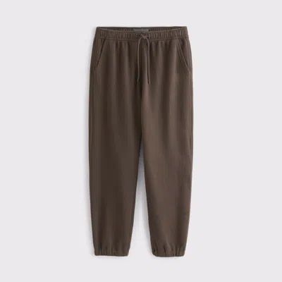 Abercrombie & Fitch Essential Cinched Sweatpant In Brown