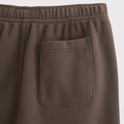 Abercrombie & Fitch Essential Cinched Sweatpant In Brown