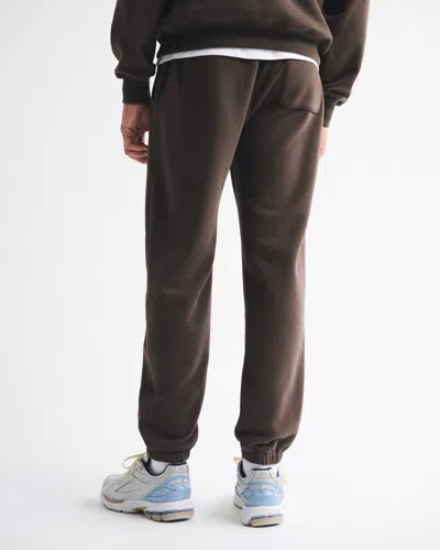 Abercrombie & Fitch Essential Cinched Sweatpant In Brown