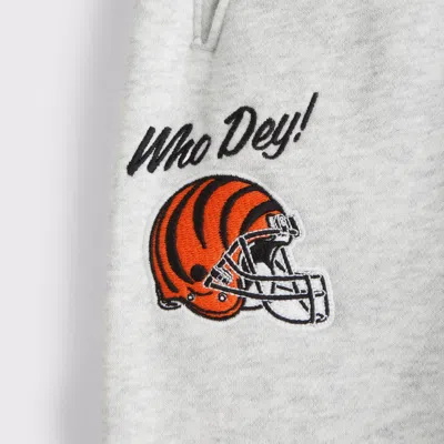 Abercrombie & Fitch Cincinnati Bengals Baggy Cinched Sweatpant In Gray