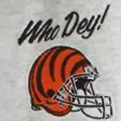 Abercrombie & Fitch Cincinnati Bengals Baggy Cinched Sweatpant In Gray