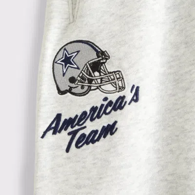 Abercrombie & Fitch Dallas Cowboys Baggy Cinched Sweatpant In Gray