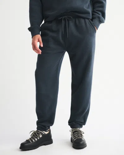 Abercrombie & Fitch Essential Cinched Sweatpant In Blue
