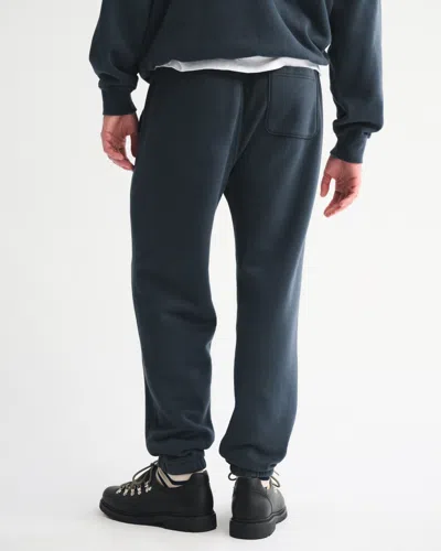 Abercrombie & Fitch Essential Cinched Sweatpant In Blue