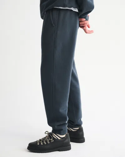 Abercrombie & Fitch Essential Cinched Sweatpant In Blue