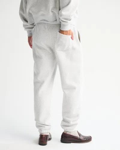 Abercrombie & Fitch Essential Cinched Sweatpant In Gray