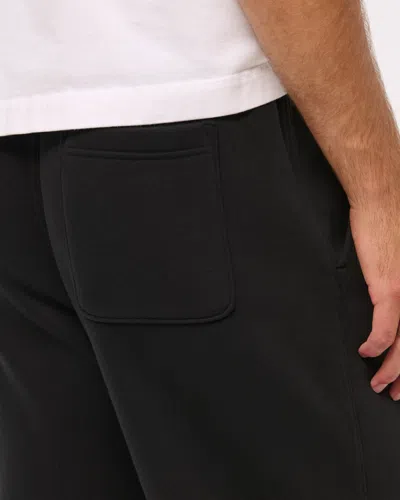 Abercrombie & Fitch Essential Baggy Open-hem Sweatpant In Black