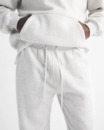 Abercrombie & Fitch Essential Cinched Sweatpant In White