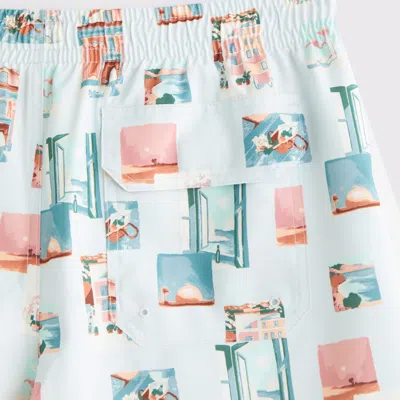 Abercrombie & Fitch Pull-on Swim Trunk In Green