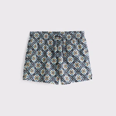 Abercrombie & Fitch Modelo Graphic Pull-on Swim Trunk In Multi
