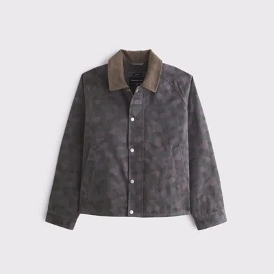 Abercrombie & Fitch Lightweight Barn Jacket In Multi