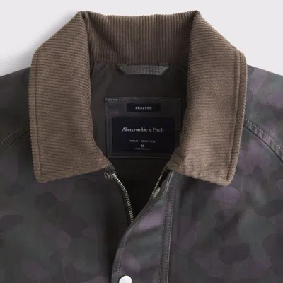 Abercrombie & Fitch Lightweight Barn Jacket In Multi