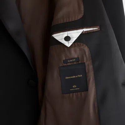 Abercrombie & Fitch The A&f Collins Slim Blazer In Black