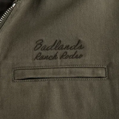 Abercrombie & Fitch Hooded Workwear Bomber Jacket In Green