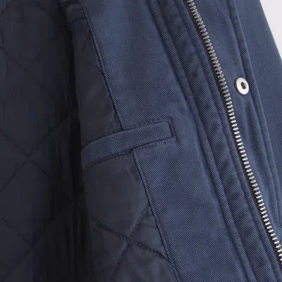 Abercrombie & Fitch Lone Star Beer Workwear Jacket In Blue