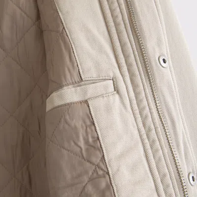 Abercrombie & Fitch Coors Workwear Jacket In Neutral