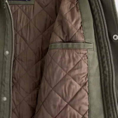 Abercrombie & Fitch Workwear Kanga Zip Jacket In Green