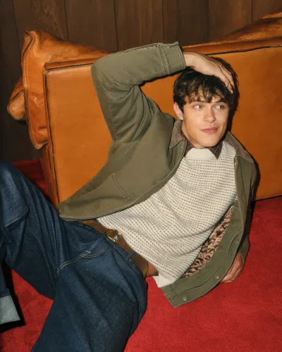 Abercrombie & Fitch Workwear Kanga Zip Jacket In Green