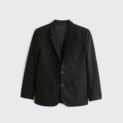Abercrombie & Fitch The A&f Collins Slim Blazer In Black