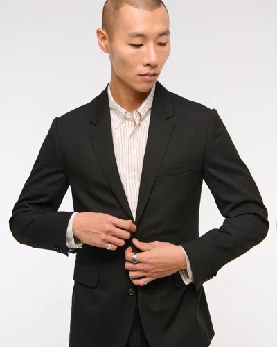 Abercrombie & Fitch The A&f Collins Slim Blazer In Black