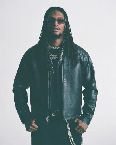 Abercrombie & Fitch Vegan Leather Zip Jacket In Black