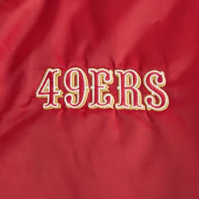 Abercrombie & Fitch San Francisco 49ers Varsity Bomber Jacket