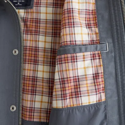 Abercrombie & Fitch Lightweight Barn Jacket In Blue