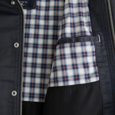 Abercrombie & Fitch Lightweight Barn Jacket In Blue