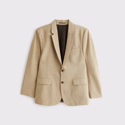 Abercrombie & Fitch The A&f Collins Classic Blazer In Brown