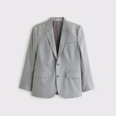 Abercrombie & Fitch The A&f Collins Slim Blazer In Gray