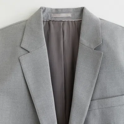 Abercrombie & Fitch The A&f Collins Slim Blazer In Gray
