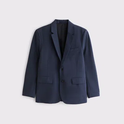 Abercrombie & Fitch The A&f Collins Classic Blazer In Blue