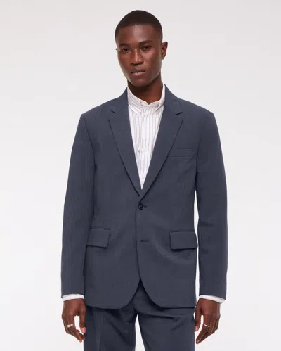 Abercrombie & Fitch The A&f Collins Classic Blazer In Blue