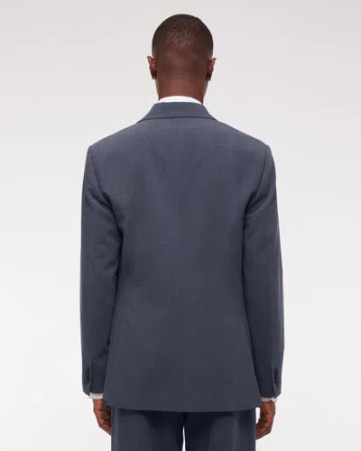 Abercrombie & Fitch The A&f Collins Classic Blazer In Blue