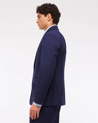 Abercrombie & Fitch The A&f Collins Classic Blazer In Blue
