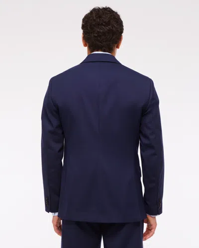 Abercrombie & Fitch The A&f Collins Classic Blazer In Blue
