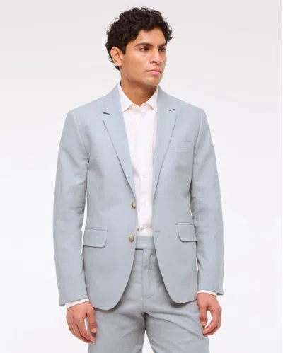 Abercrombie & Fitch The A&f Collins Classic Blazer In Blue