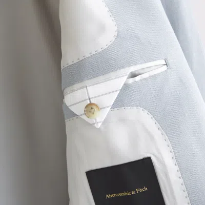 Abercrombie & Fitch The A&f Collins Classic Blazer In Blue