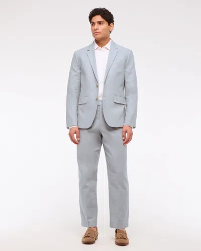 Abercrombie & Fitch The A&f Collins Classic Blazer In Blue