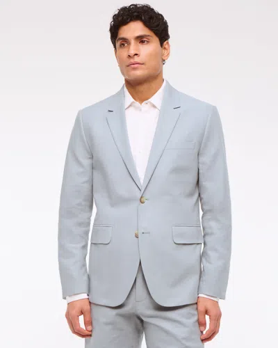 Abercrombie & Fitch The A&f Collins Classic Blazer In Blue