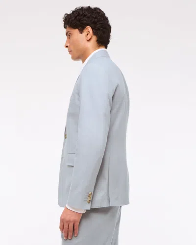 Abercrombie & Fitch The A&f Collins Classic Blazer In Blue