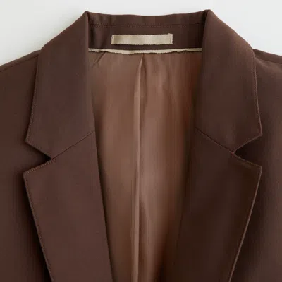 Abercrombie & Fitch The A&f Collins Slim Blazer In Brown