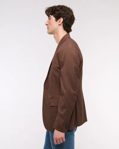 Abercrombie & Fitch The A&f Collins Slim Blazer In Brown